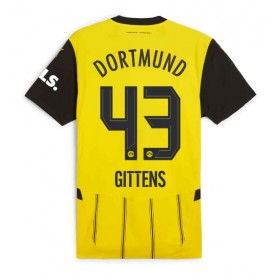 Borussia Dortmund Jamie Bynoe-Gittens #43 Hemmakläder 2024-25 Kortärmad